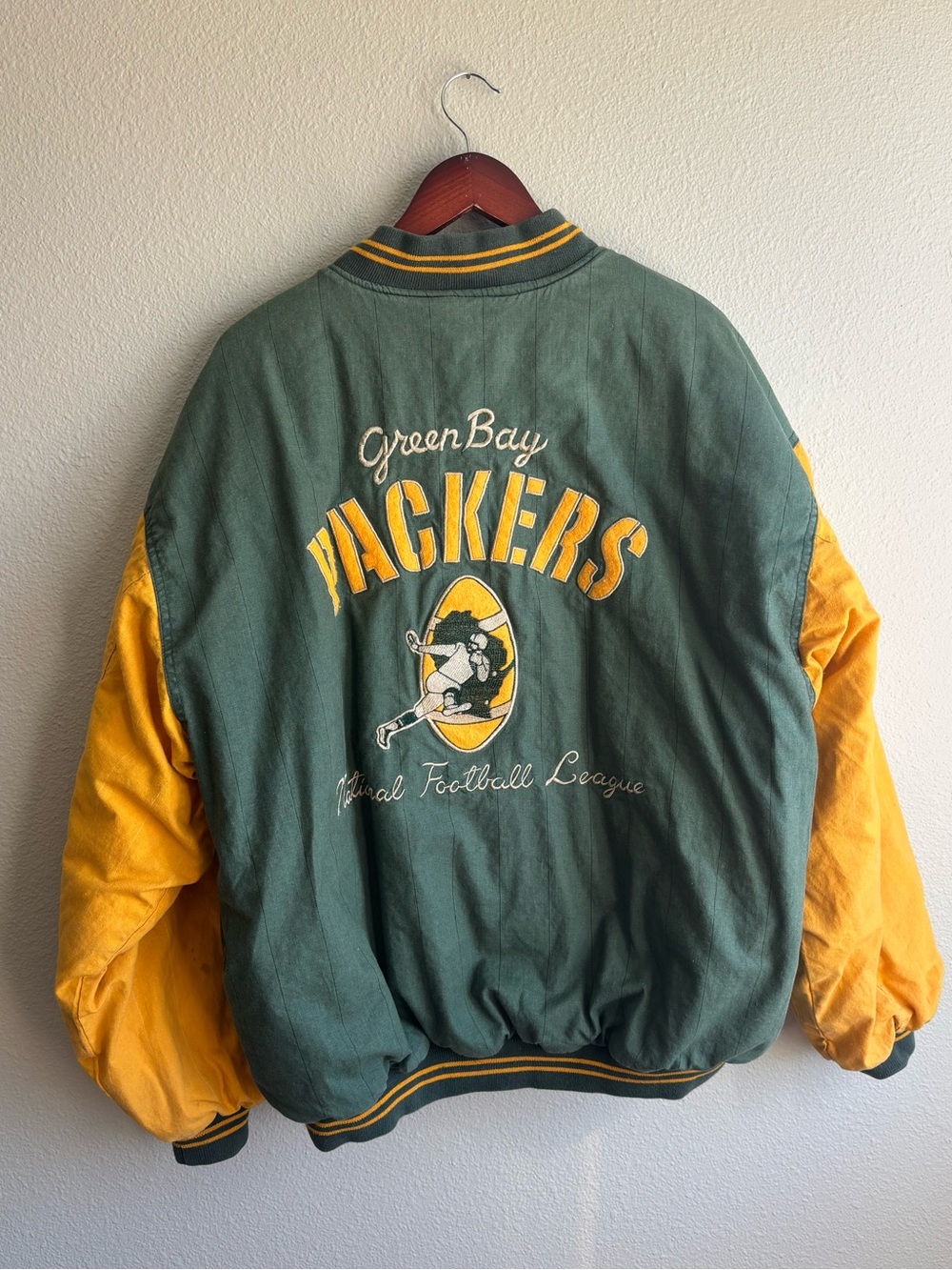 Vintage Green Bay Packers Varsity Jacket